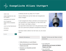 Tablet Screenshot of ea-stuttgart.de